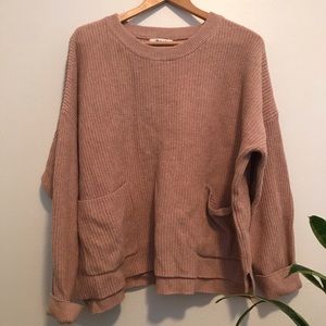 Madewell oversized boxy sweater
